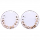 New cheap Africa earrings sets, hot eco-friendly stud earrings sets combination pairs of earrings
