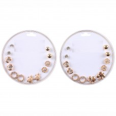 New cheap Africa earrings sets, hot eco-friendly stud earrings sets combination pairs of earrings